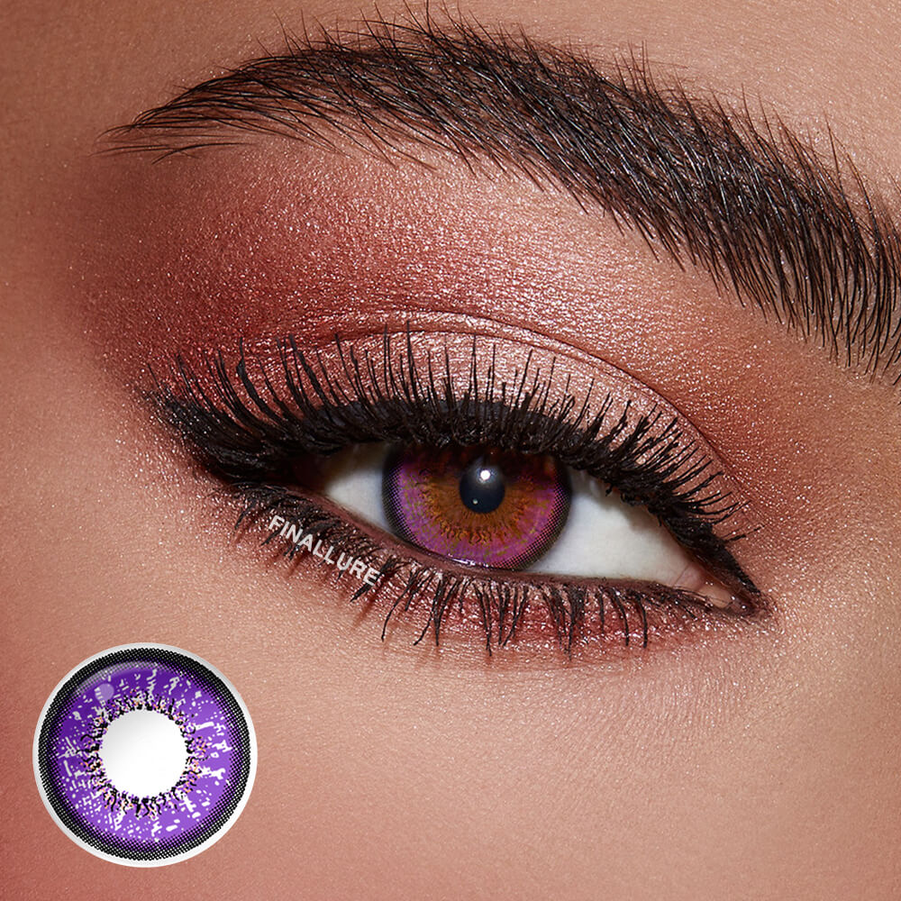 Flame Violet Colored Contact Lenses