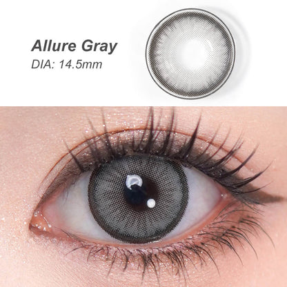 Allure Gray Daily Contact Lenses