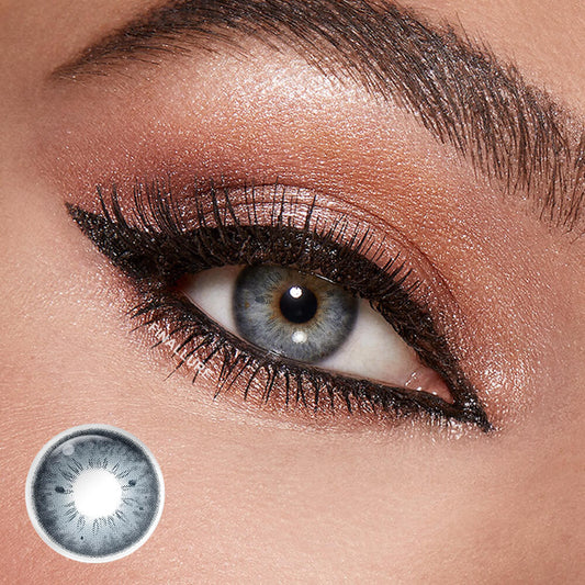 HC2 Coral Blue Colored Contact Lenses