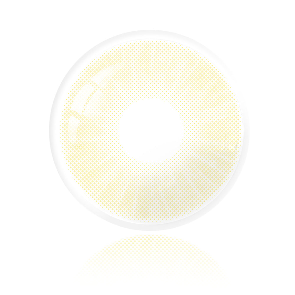 Hidrocor AMBER YELLOW Colored Contact Lenses