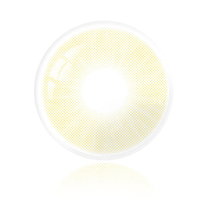 Hidrocor AMBER YELLOW Colored Contact Lenses