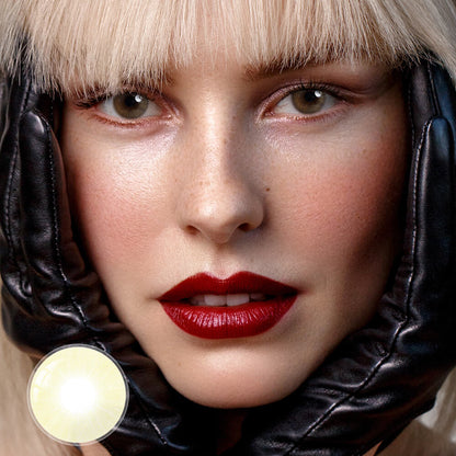 Hidrocor Amber Eye Colored Contact Lenses