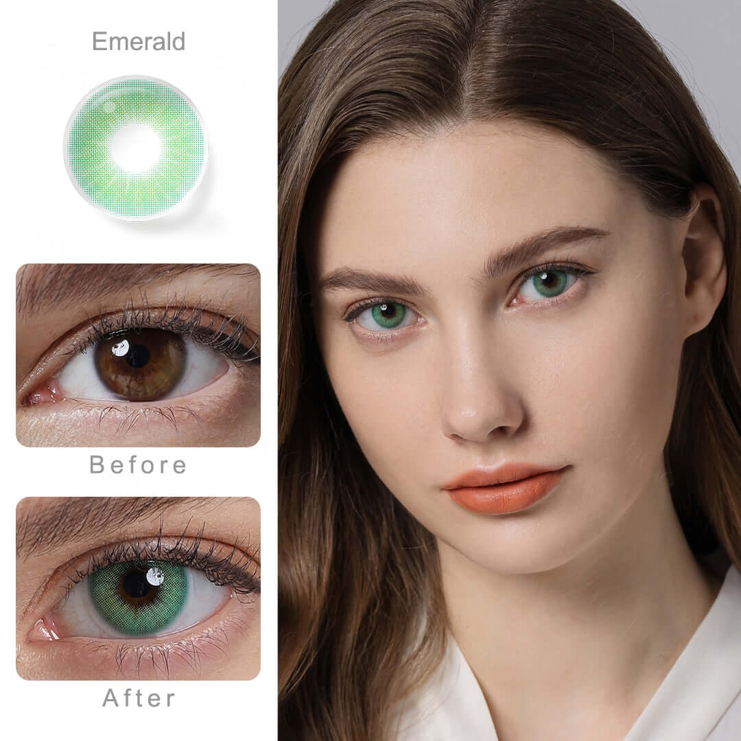 Hidrocor Emerald contacts