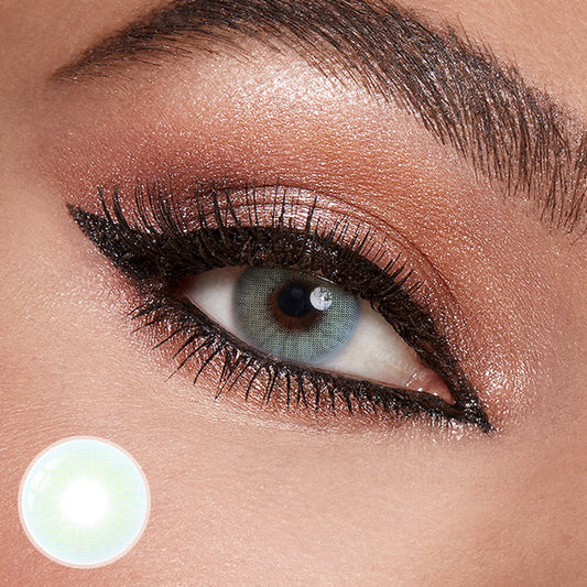 Hidrocor Topaz Blue Colored Contacts