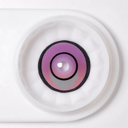 Lucy Cyberpunk Light Purple Anime Eyes