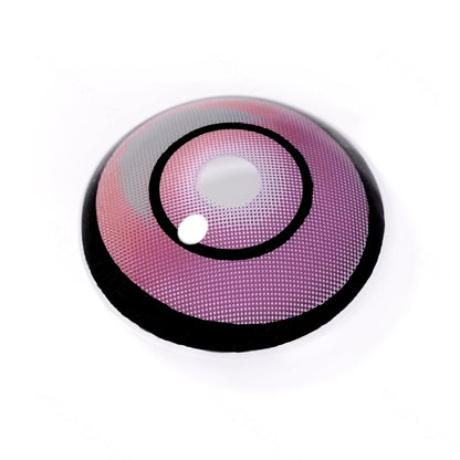 Lucy Cyberpunk Light Purple Anime Eyes