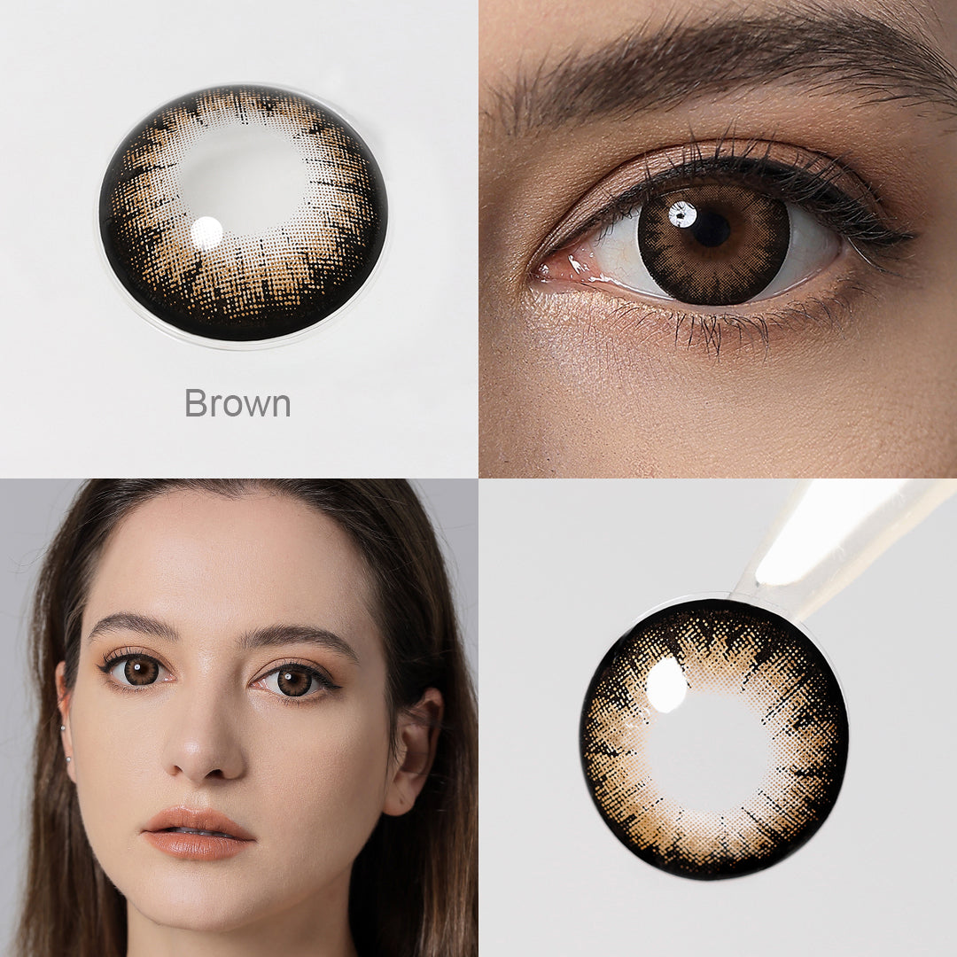 Brown Prescription Contacts