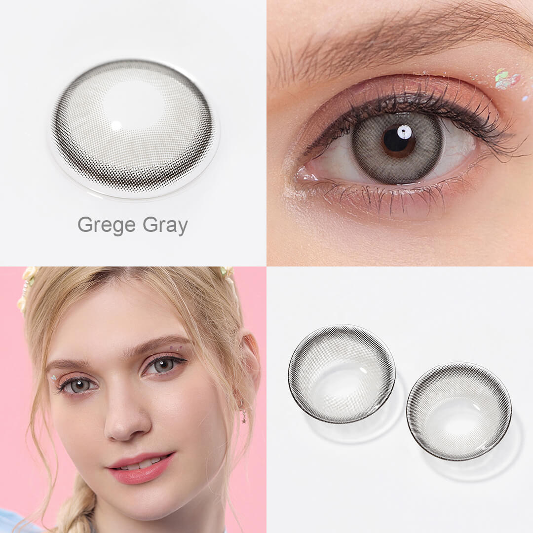 Grege Gray Prescription Contacts