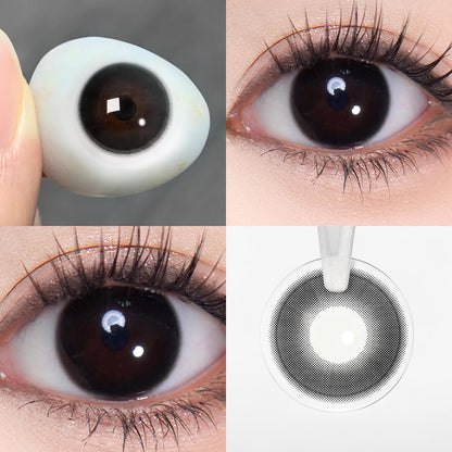 Velvet Black Daily Contact Lenses