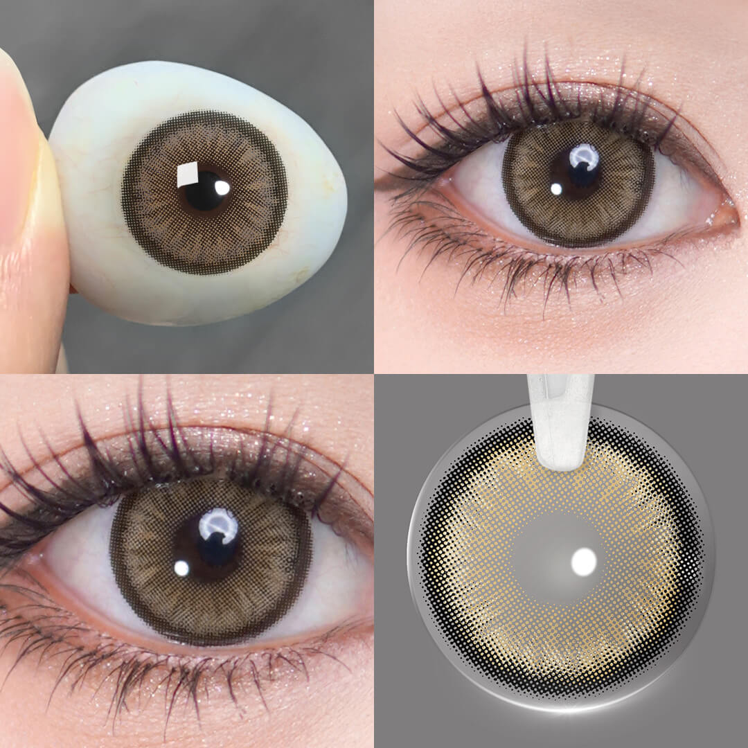 Candy Brown Daily Contact Lenses
