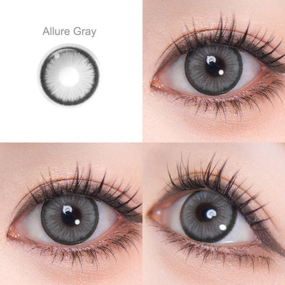Allure Gray Daily Contact Lenses