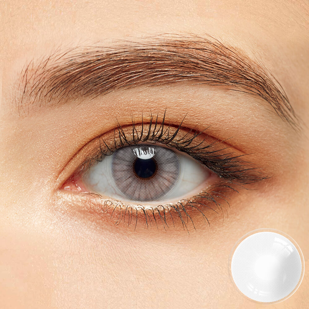 Icy Gray Prescription Contacts