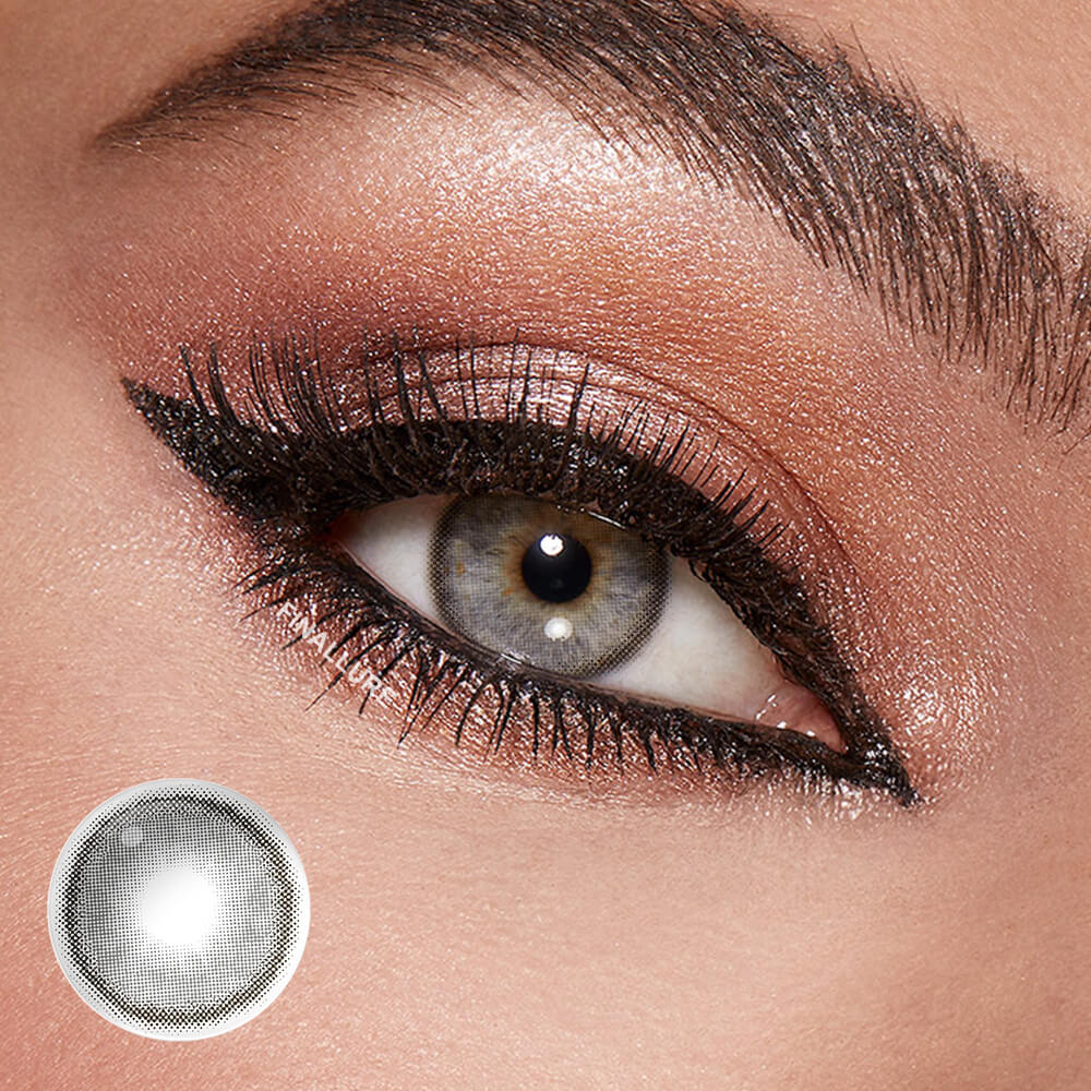 Mystery Gray Colored Contact Lenses
