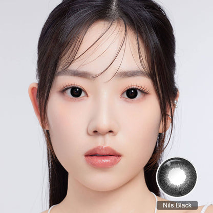 NILS Black Colored Contacts