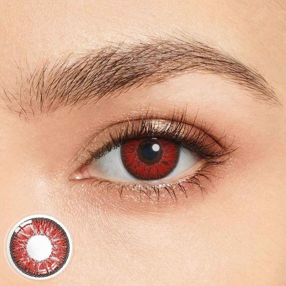 Red Prescription Contacts