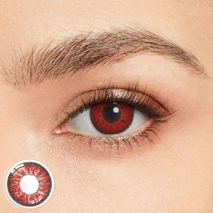 Red Prescription Contacts