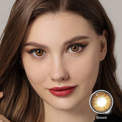 Nonno Brown Colored Contacts
