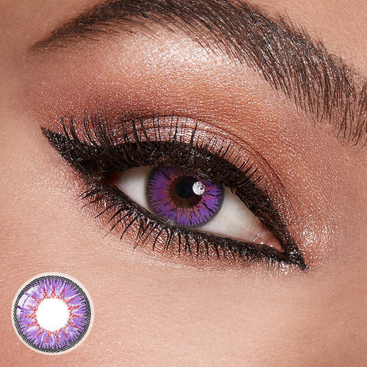 Nonno Violet Colored Contact Lenses