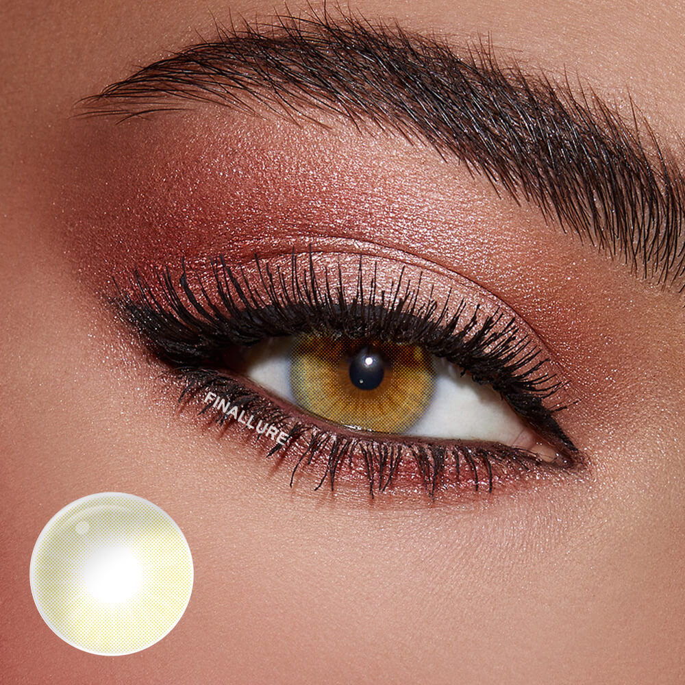 Queen Amber Colored Contact Lenses