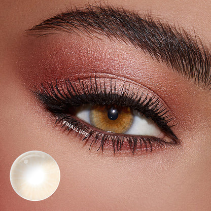 Queen Ochre Colored Contact Lenses