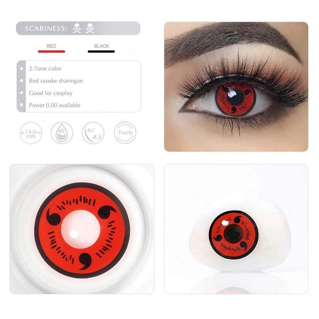 Sasuke Sharingan Prescription Contacts
