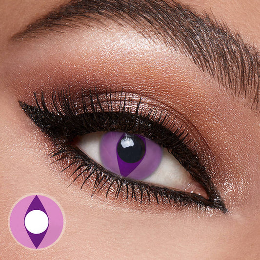 Violet Cat Eyes Contact Lenses