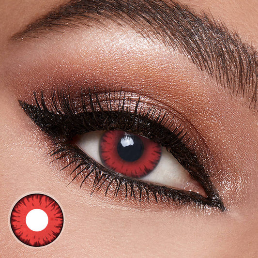 Red Twilight Volturi Vampire Contact Lenses