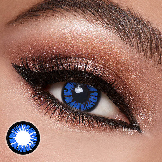 Glamor Blue Contact Lenses