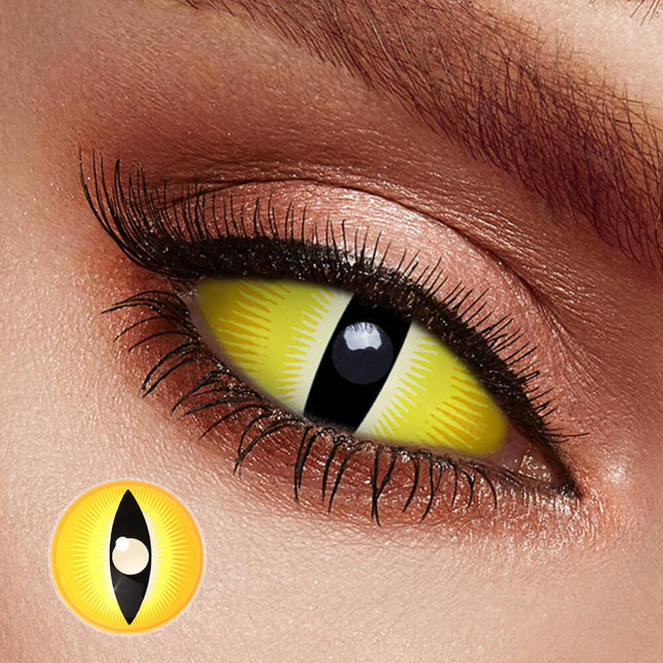 Snake Eye Contact Lenses | Bold Reptilian Snake Contacts – FINALLURE