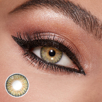 Star Pure Hazel Colored Contact Lenses
