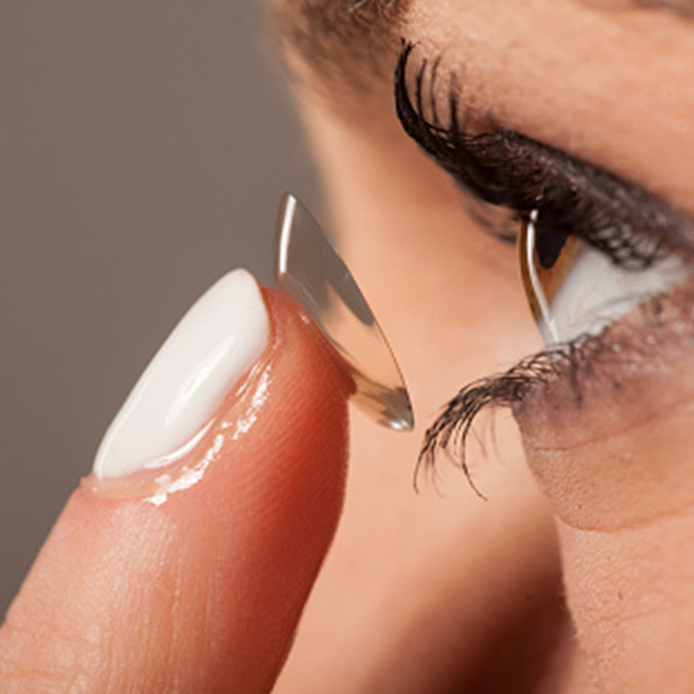 clear contact lenses