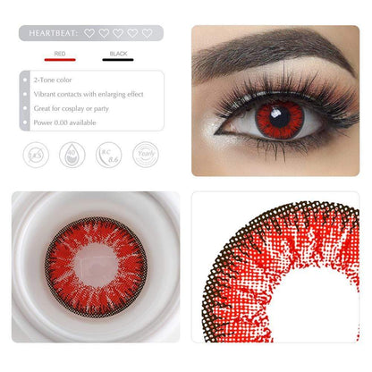 Red Prescription Contacts