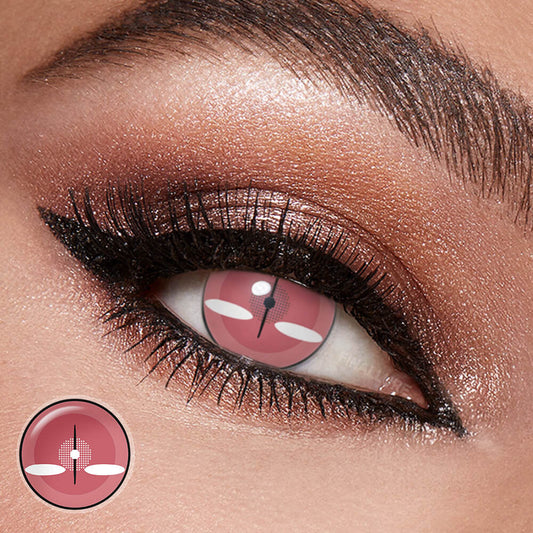 nezuko Pink eyes contact lenses for Demon Slayer cosplay
