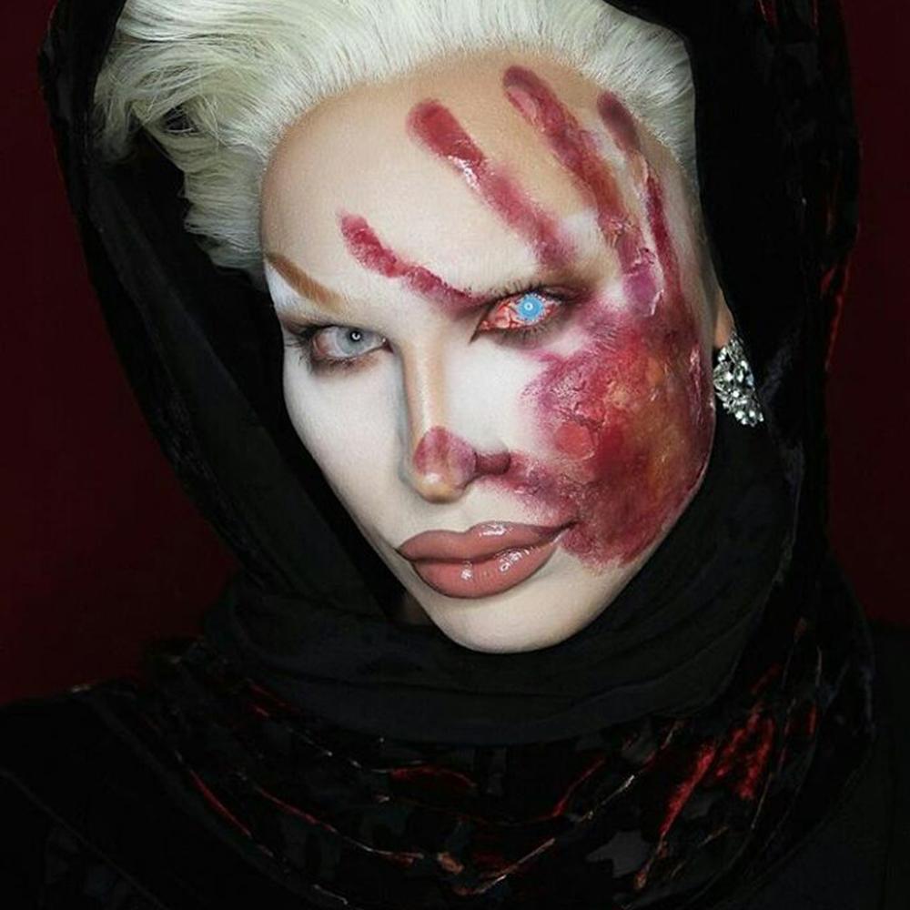 Bloodshot Infected Zombie Sclera Contacts for cosplay