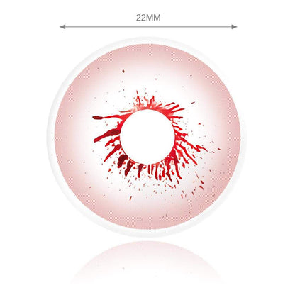 Pink Zombie Sclera Contacts
