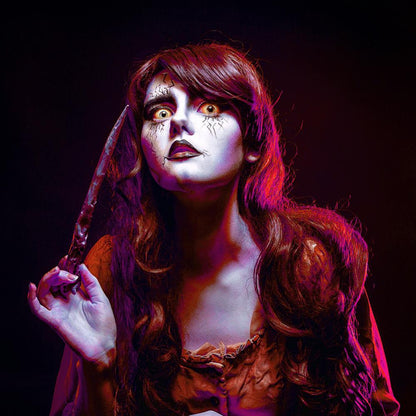 Rotten Sclera Contacts for dramatic costume
